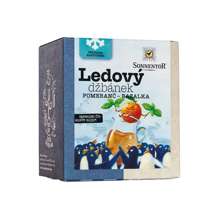 Sonnentor Čaj Ledový džbánek pomeranč bazalka 16x2,5 g BIO